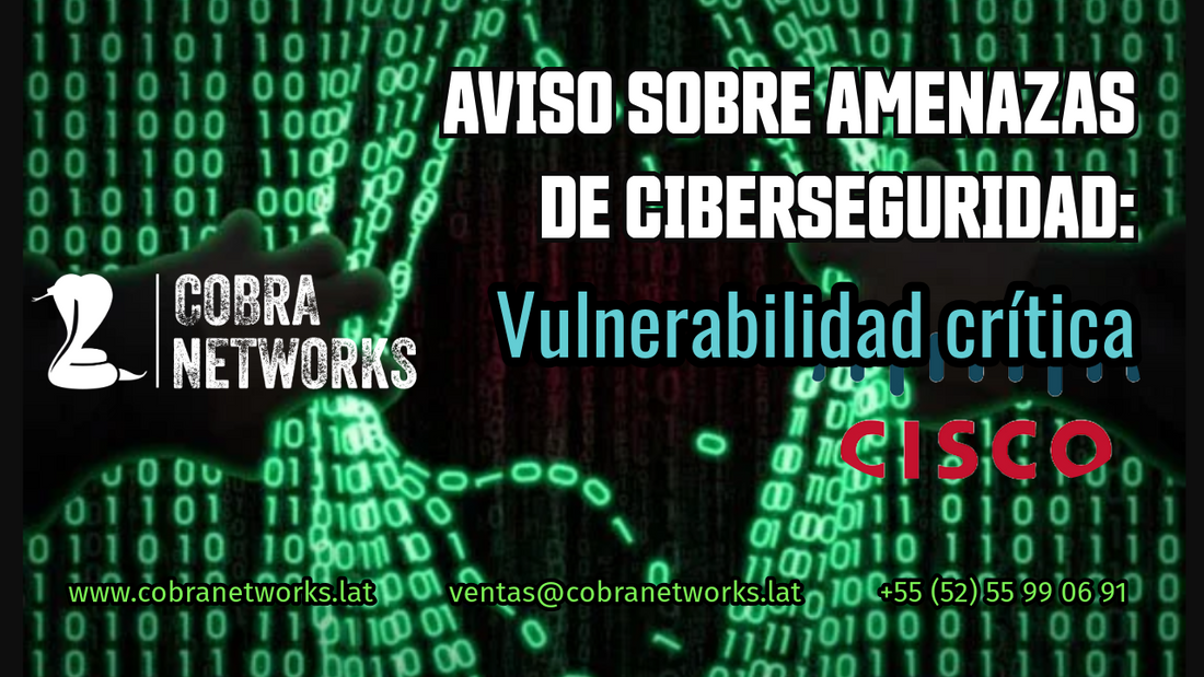 Aviso sobre amenazas de ciberseguridad: