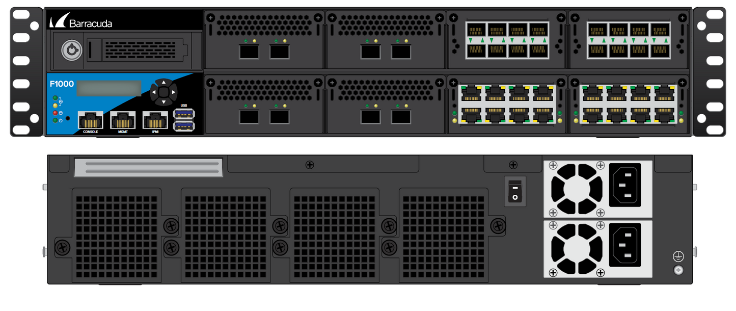 Barracuda CloudGen Firewall F1000B.CFE con 1 Year EU+IR