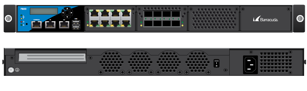 Barracuda CloudGen Firewall F600D.F10 con 1 Year EU+IR