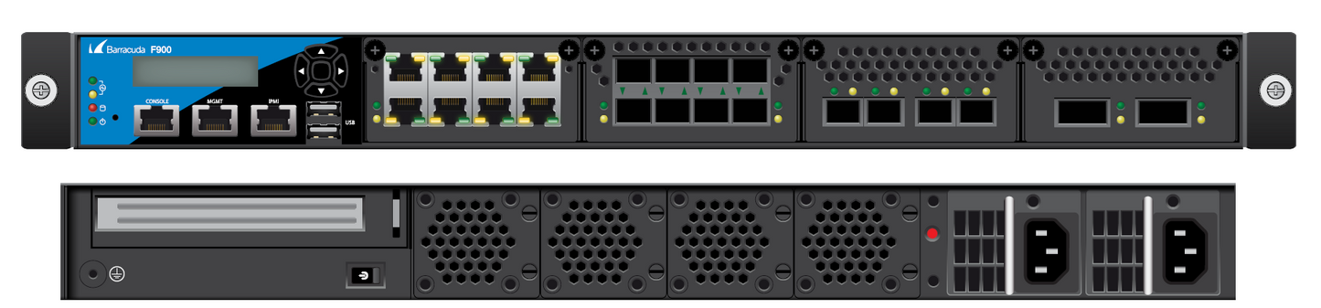 Barracuda CloudGen Firewall F900.CFEQ con 1 Year EU+IR