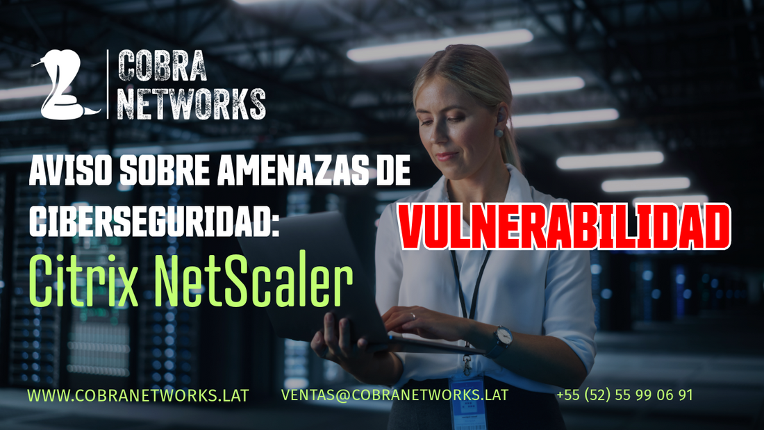 Aviso sobre amenazas de ciberseguridad: