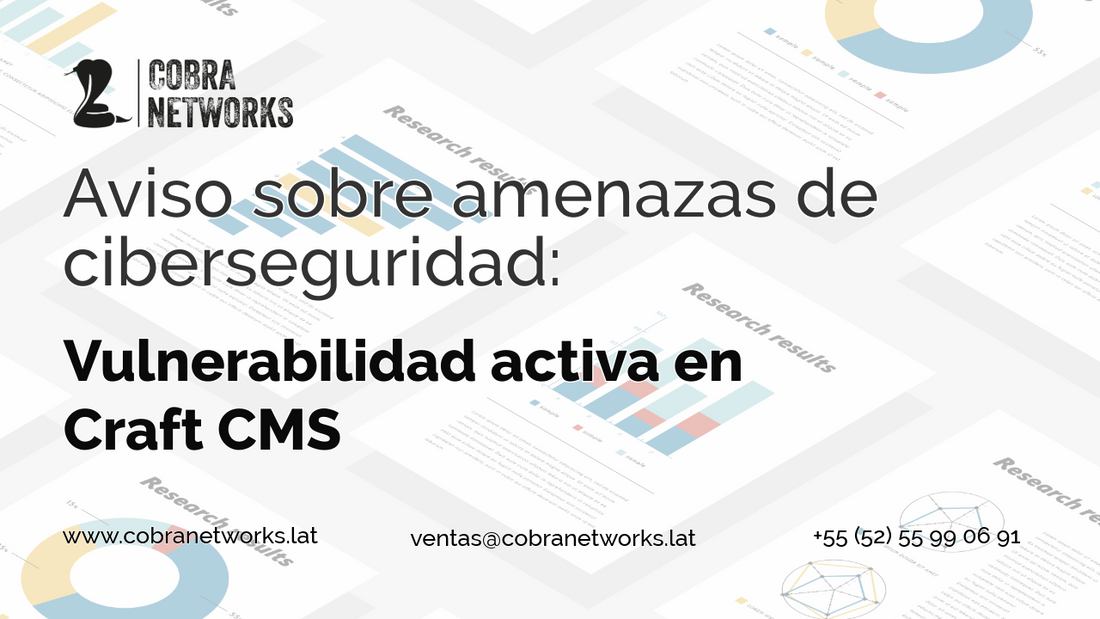 Aviso sobre amenazas de ciberseguridad: