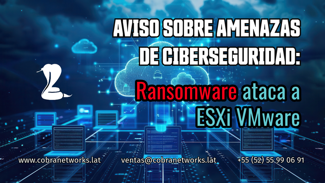 Aviso sobre amenazas de ciberseguridad: