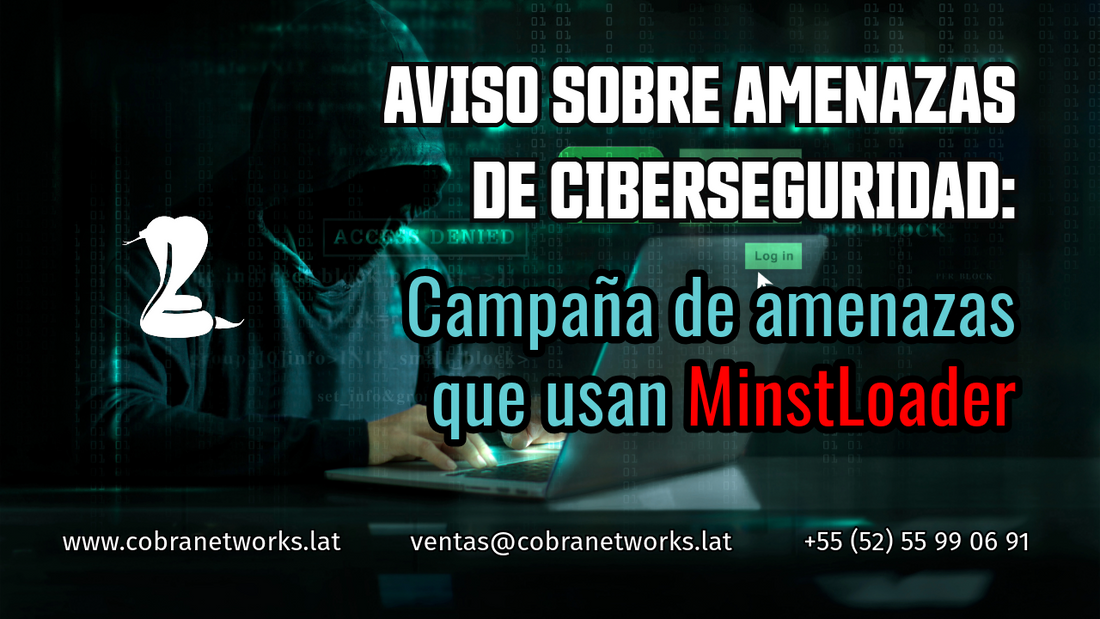 Aviso sobre amenazas de ciberseguridad: