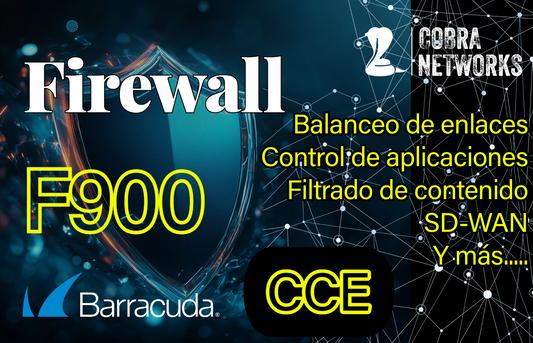 Barracuda CloudGen Firewall F900.CCE con 1 Year EU+IR