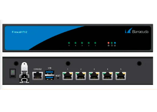 Barracuda CloudGen Firewall F12 con 1 Year EU+IR