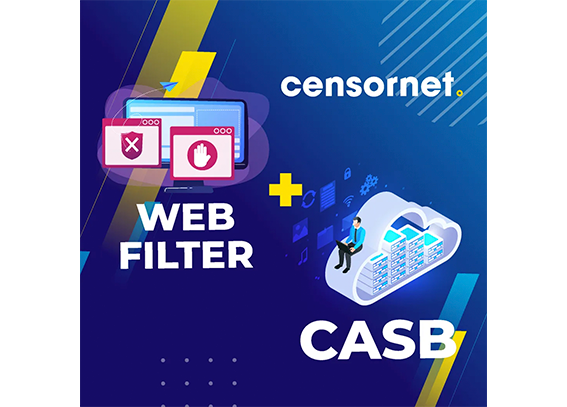 Servicio CASB filtrado de aplicaciones anual por computadora con Censornet
